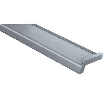 ZEWNĘTRZNY PARAPET STALOWY SOFT LINE RAL 9006